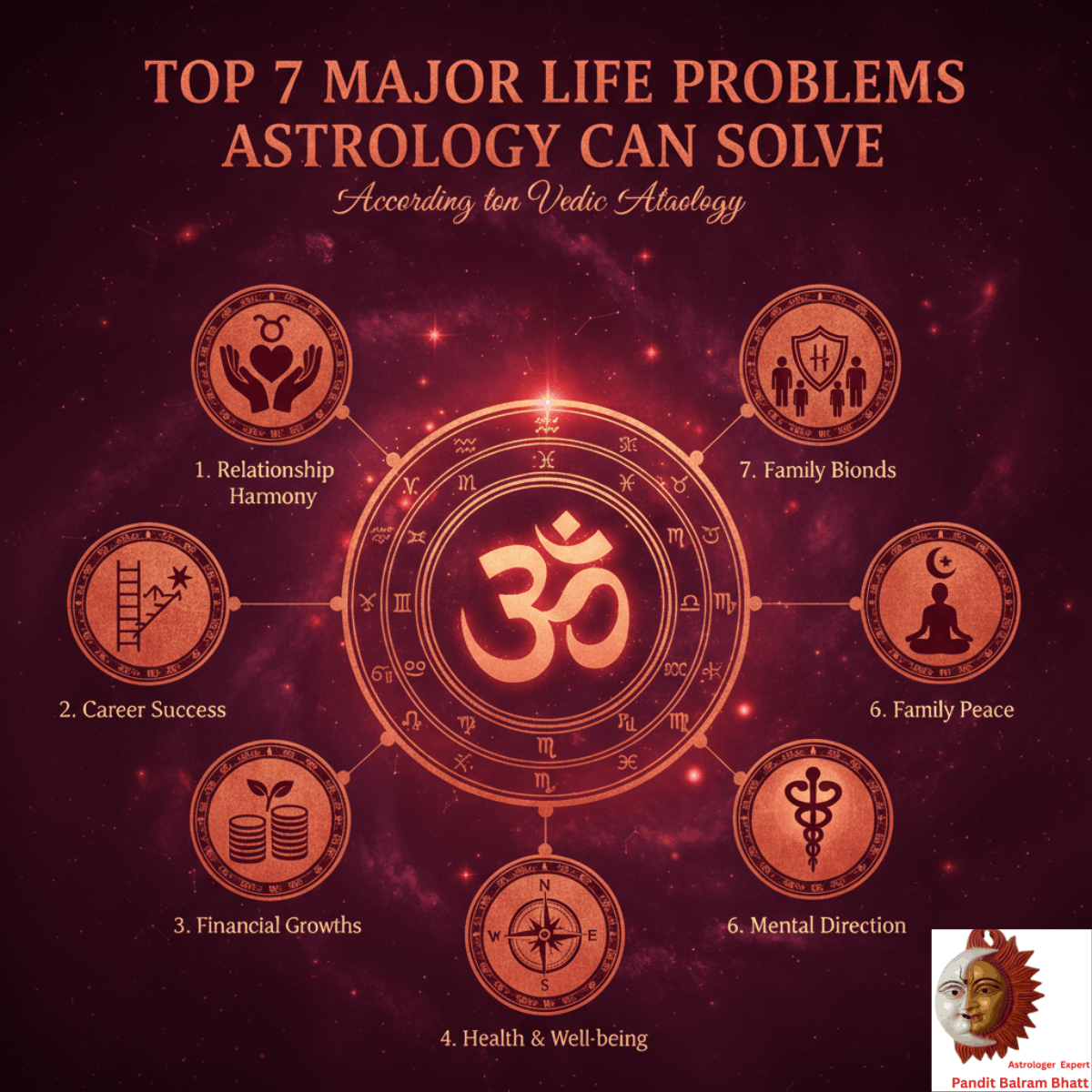 Top 7 Major Life Problems Astrology Can Solve According to Vedic Astrology